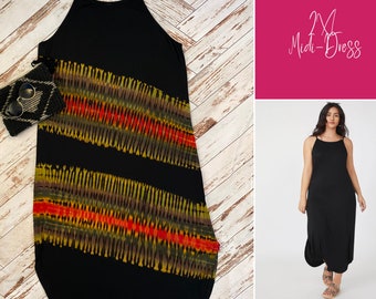 Reverse Tie Dye Midi- Dress Tie Dye Midi Dress. Reverse Tie Dye Midi Dress. Boho Midi. Summer Midi Dress. Bohemian Midi