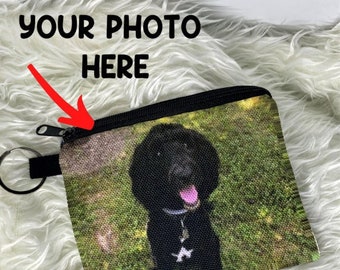 Custom Photo Coin Purse, Personalized with Your Picture