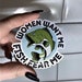 Women Want Me Fish Fear Me Sticker | Meme Sticker | Funny Sticker  | Sticker for Laptop | Funny Sticker 