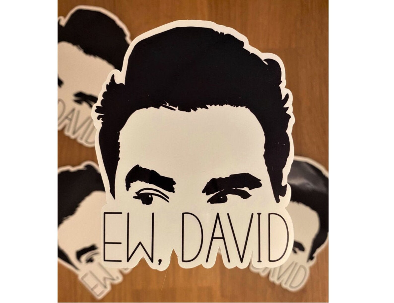 Schitts Creek Sticker Ew David Sticker Sticker for Laptop | Etsy