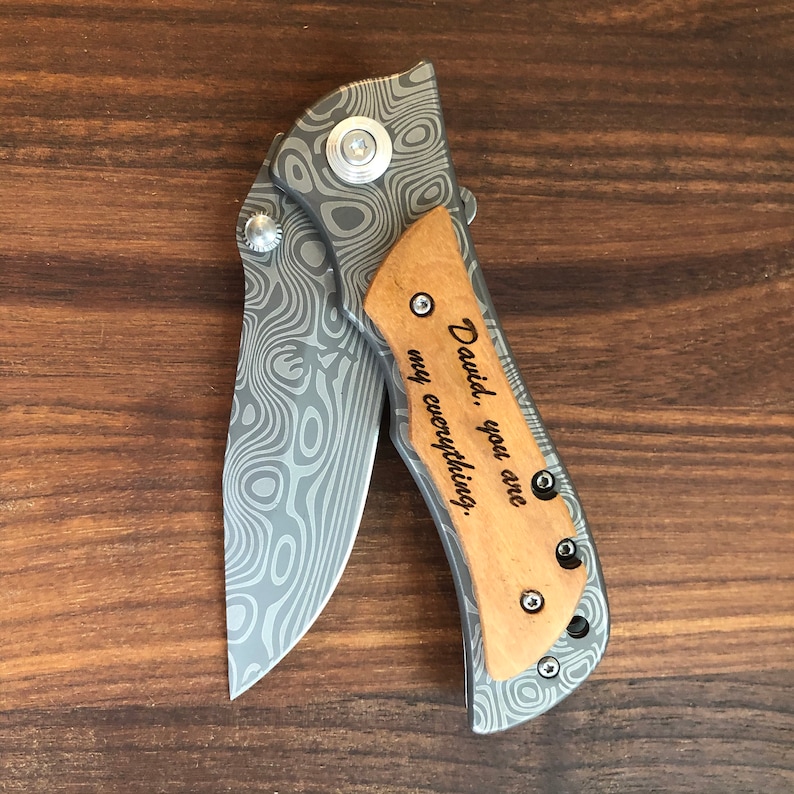 Gift for Brother Gift for Son Hunting Knife Pocket Knives Etsy