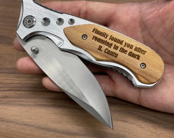 Anniversary Gift for Boyfriend, Boyfriend Gift, Best Gift for Boyfriend, Engraved Gift for Men, Personalized Gift for Boyfriend, Knives