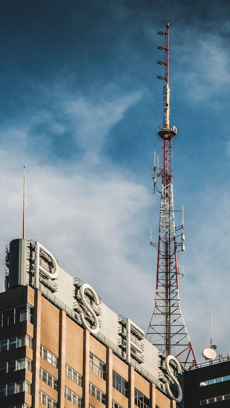 Psfs Sign Broadcast Tower - Etsy