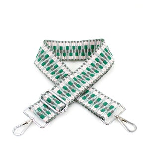 Adjustable 5cm wide, Bag Strap, Chrome fittings, Shoulder strap, Crossbody bag strap