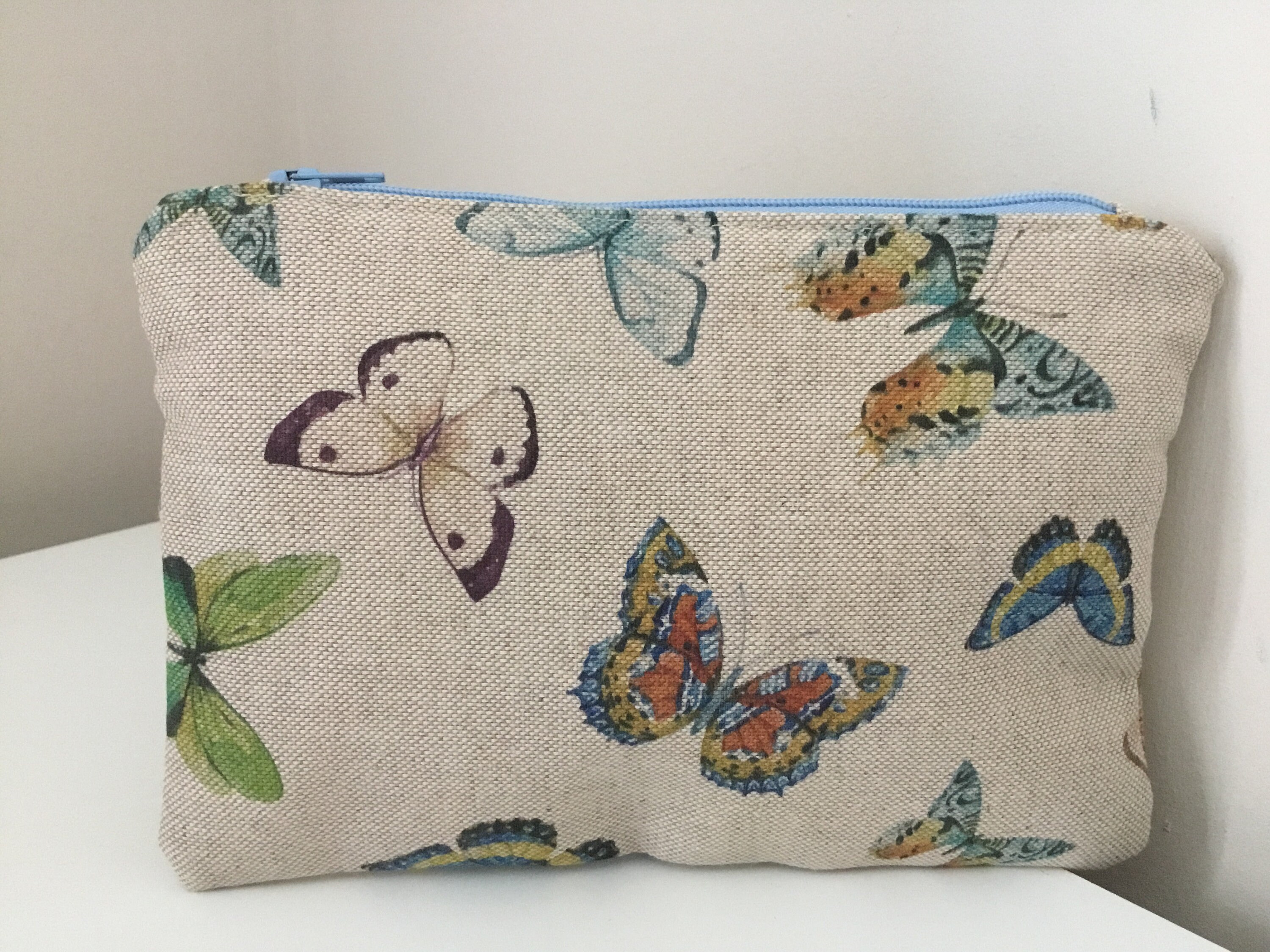 Small makeup bag Handbag size Cosmetic bag gift for her Etsy