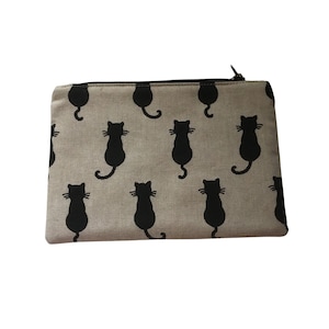 Petite trousse de maquillage, Dimensions du sac à main, Trousse à maquillage, cadeau pour elle, imprimés variés