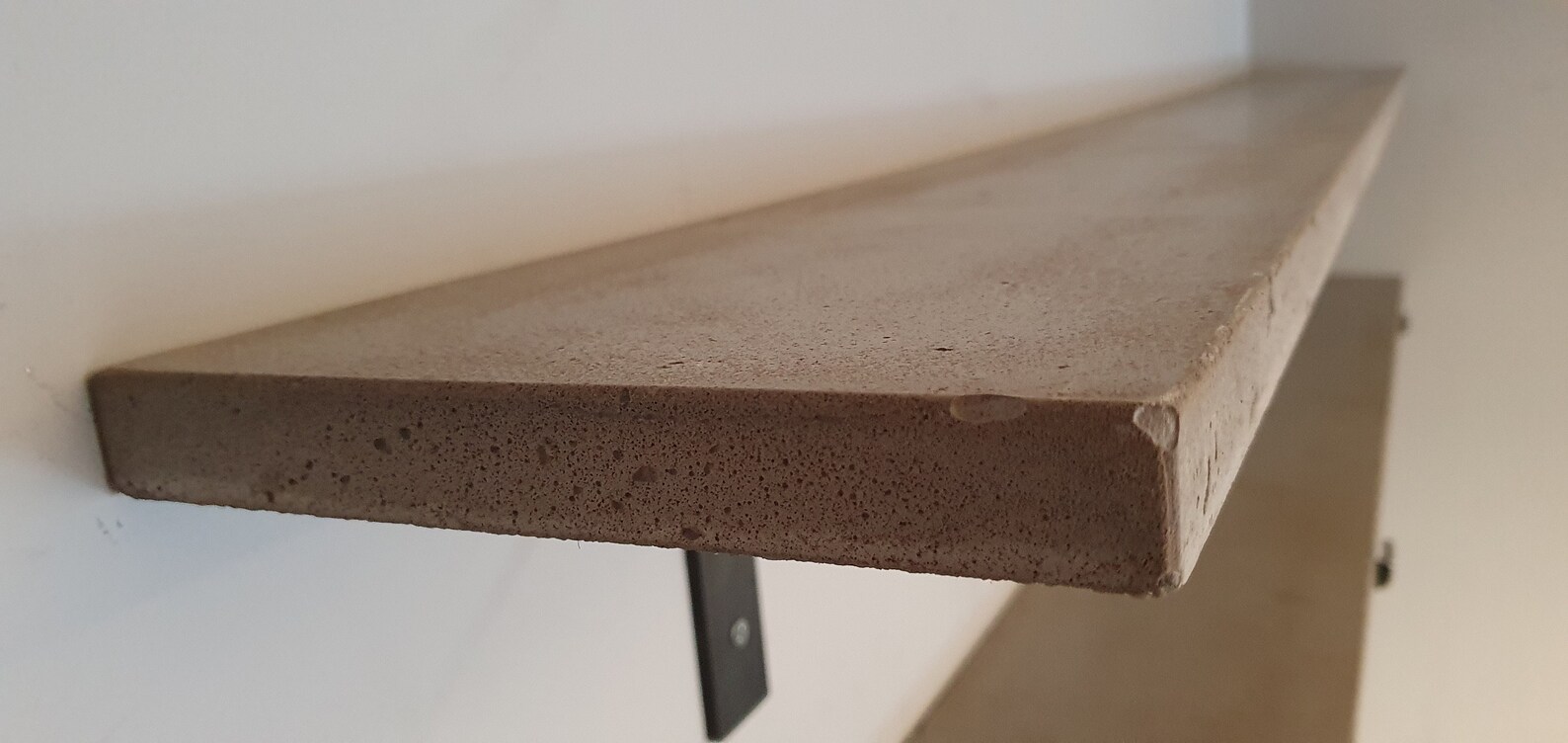 Rustic Concrete Shelf/Mantel shelf/Mantel beam Etsy