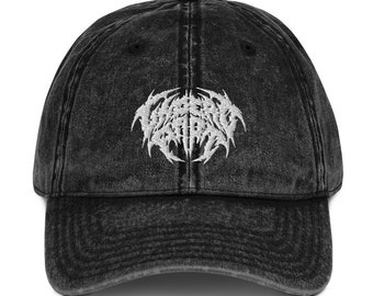 As Above, So Below - "UNDEAD" Vintage Cotton Twill Cap