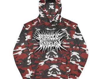 As Above, So Below - "RED CAMO" Hoodie