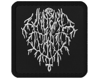 As Above, So Below - "BOOKOFTHEDEAD" Embroidered Patch