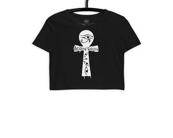 As Above, So Below - "ANKH" Crop Top