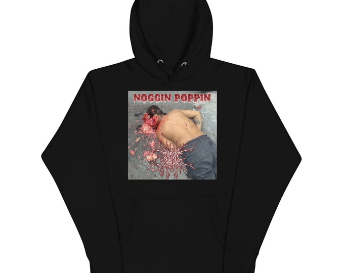 Featured listing image: As Above, So Below - "NOGGIN POPPER" Hoodie