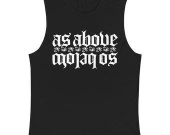 As Above, So Below - "MARKOFTHEBEAST" Sleeveless WhoreBeater