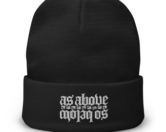 As Above, So Below - "MARKOFTHEBEAST" Beanie