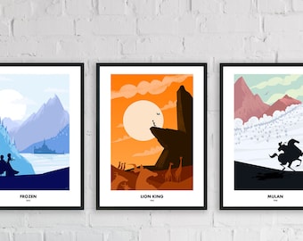Fairy tales - minimalist serie poster