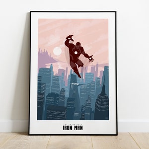 inspired by Iron Man - minimalist poster
