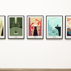 animazione ispirata - poster minimalista