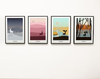 Video game - minimalist poster - Stylish decoration