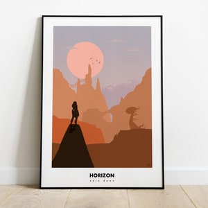 Inspired by Horizon - minimalist poster