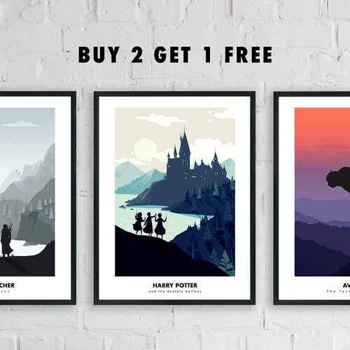 All Poster - Buy 2 get 1 free!