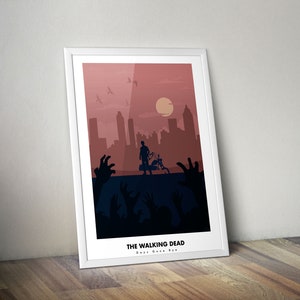 The Walking dead - minimalist poster