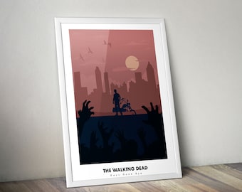The Walking dead - minimalist poster