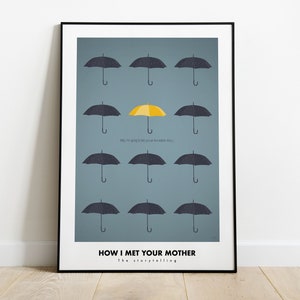 How I met your mother - minimalist poster