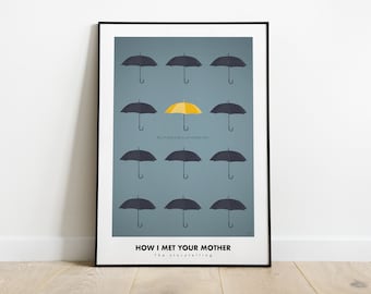 How I met your mother - minimalist poster