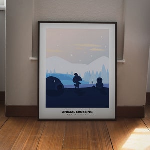 Animal Crossing minimalist poster image 6