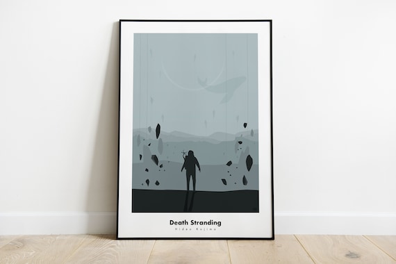 Death Stranding Minimalist Poster Etsy