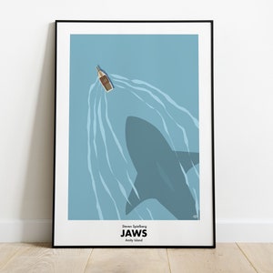 Jaws - minimalist poster