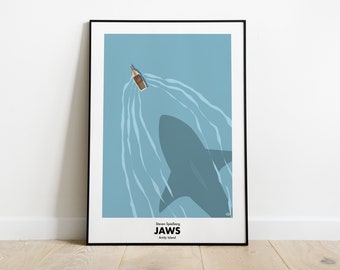 Jaws - minimalist poster