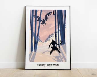 Horizon Zero Dawn - minimalist poster