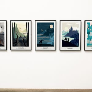 wizard world - minimalist serie poster