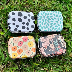 mini paint palette set - perfect gift for artists, outdoor travel plein air watercolour or gouache