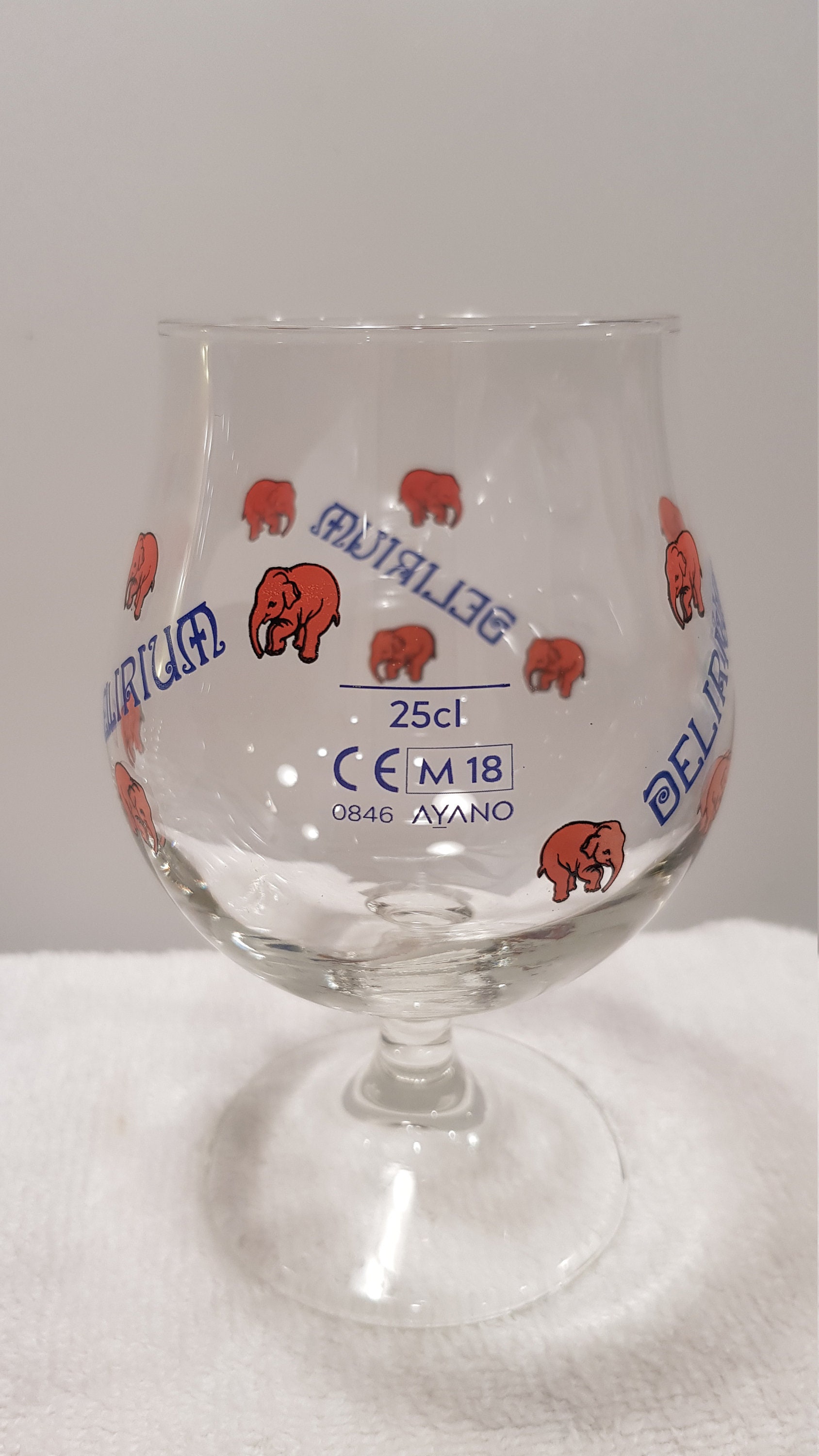 Delirium Tremens Assorted Glass Snifter and Stemmed Edition 8 Etsy