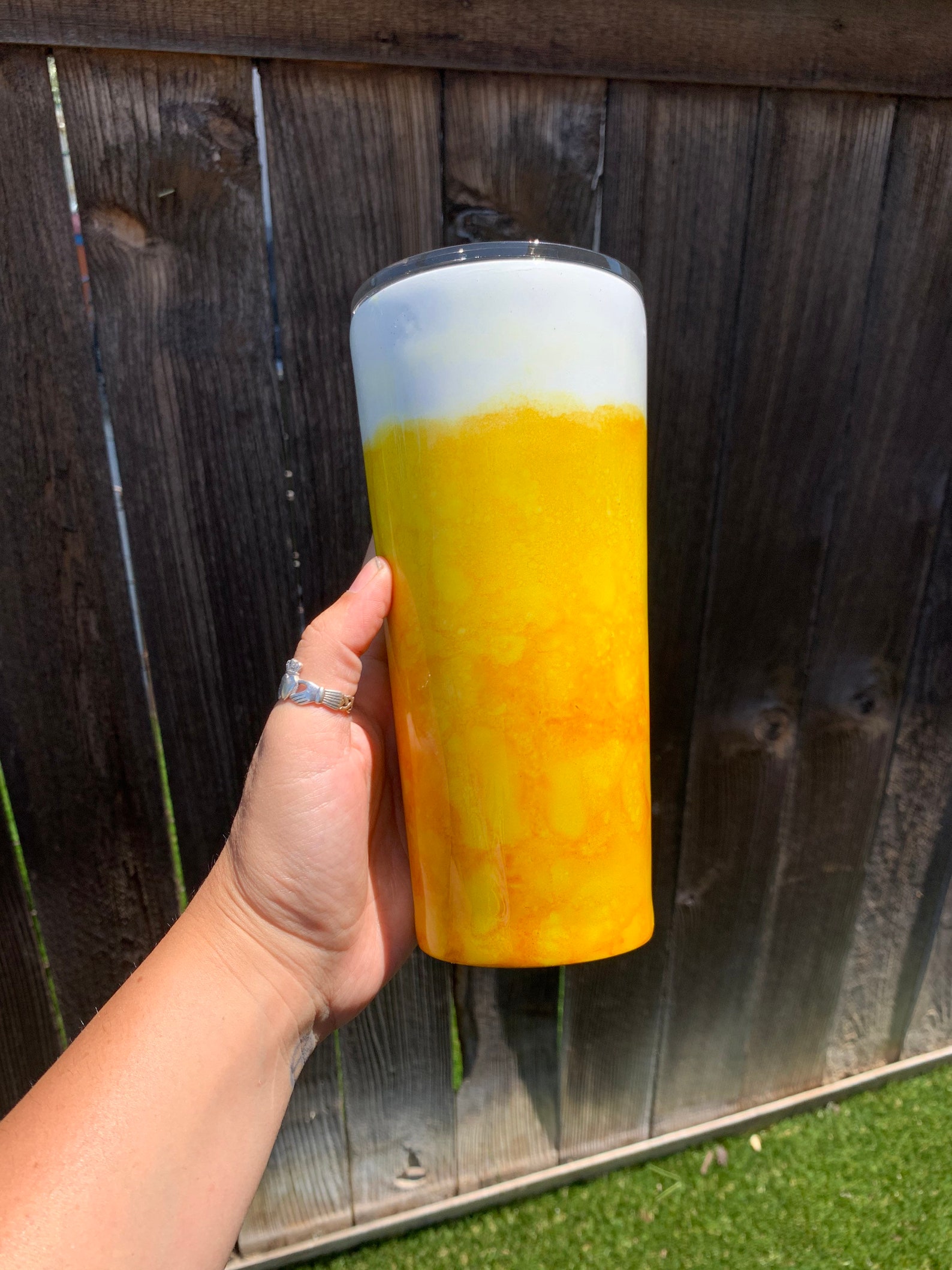 Custom Beer Stainless Steel Epoxy Tumbler. Dad Tumbler. Beer Etsy