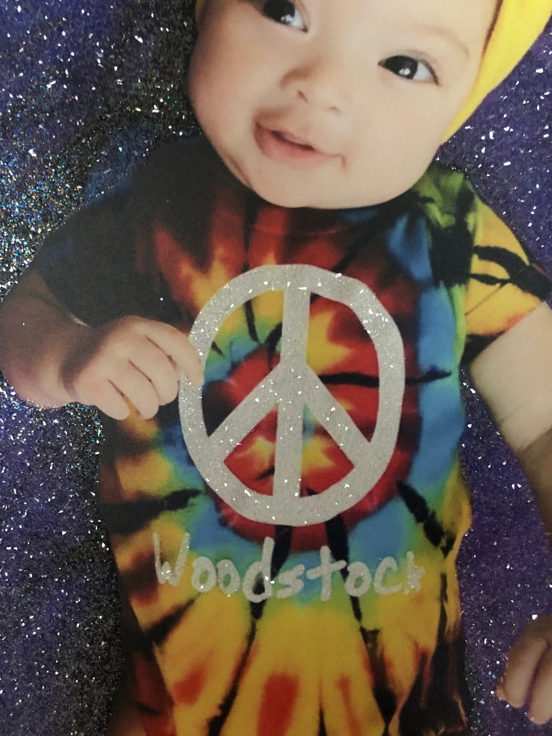 Diamond Dust Covered Canvas Glitter Canvas Glitter Photo Etsy