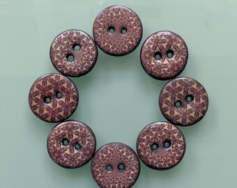 8 buttons “warm day” 22 mm