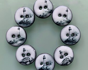 8 botones “Faros” 22 mm