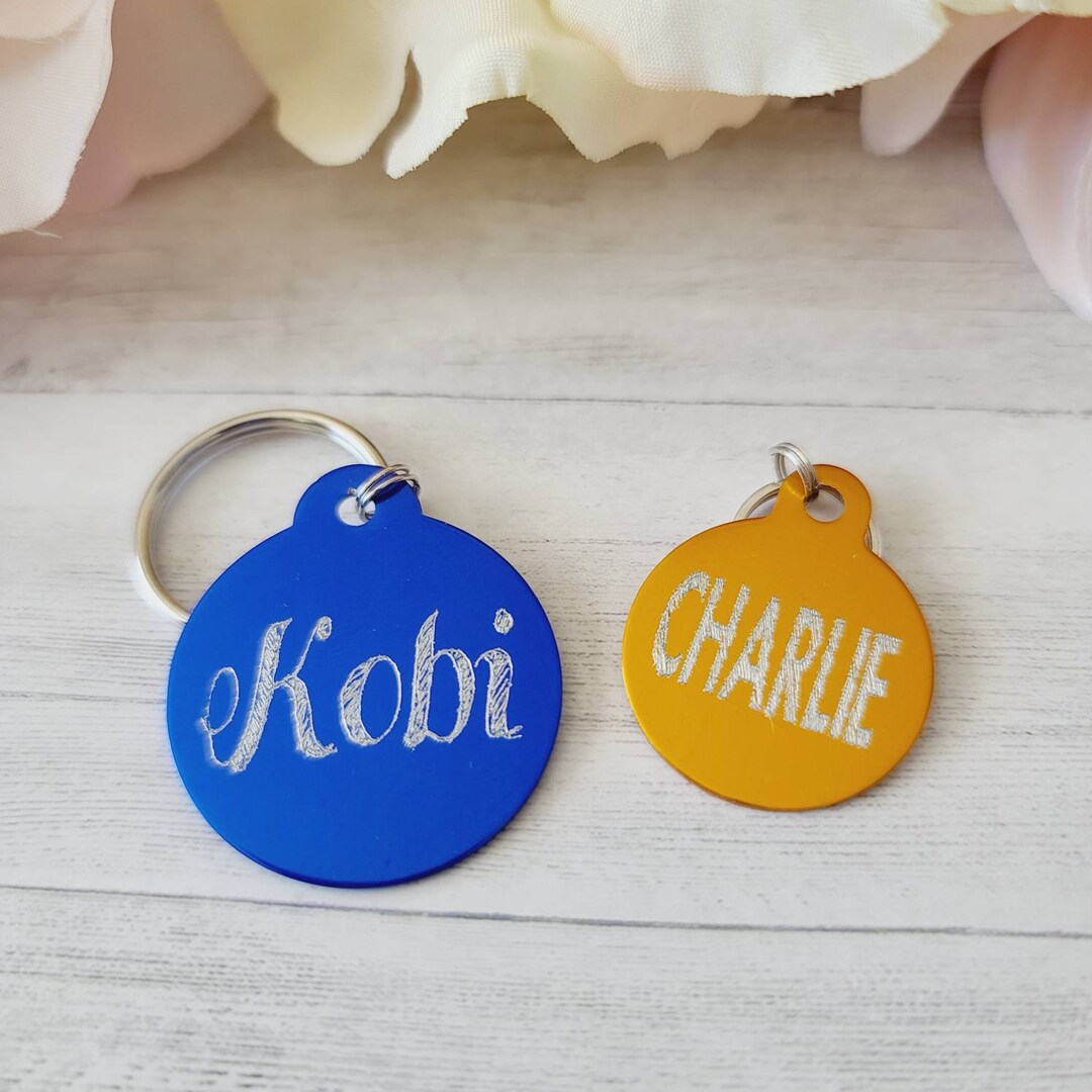 personalized-dog-tag-made-in-canada-round-tag-colored-aluminum-etsy