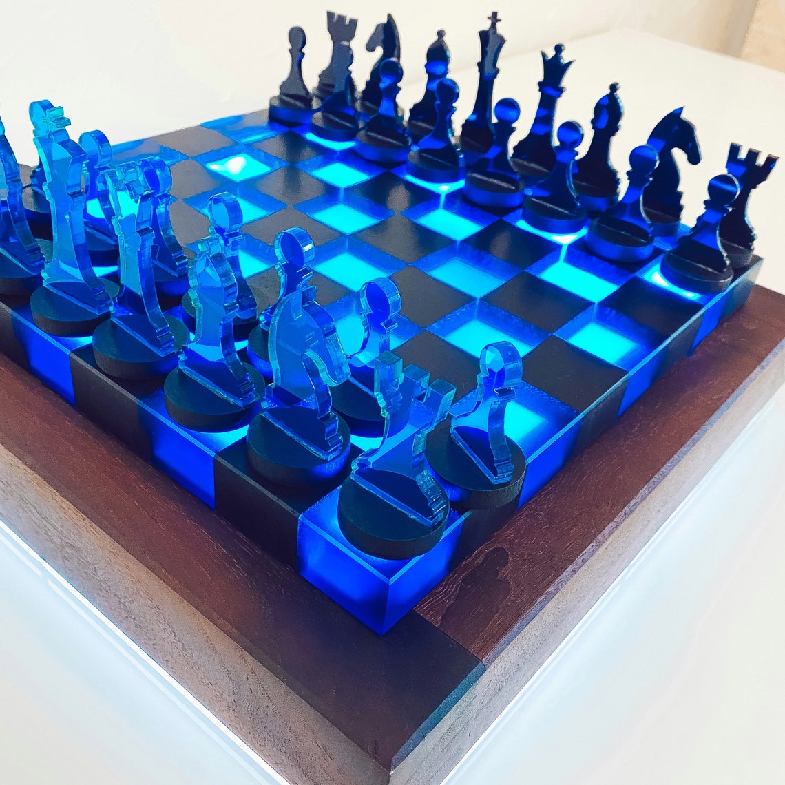 Chess set wood chess chess exclusive chess exclusive gift Etsy