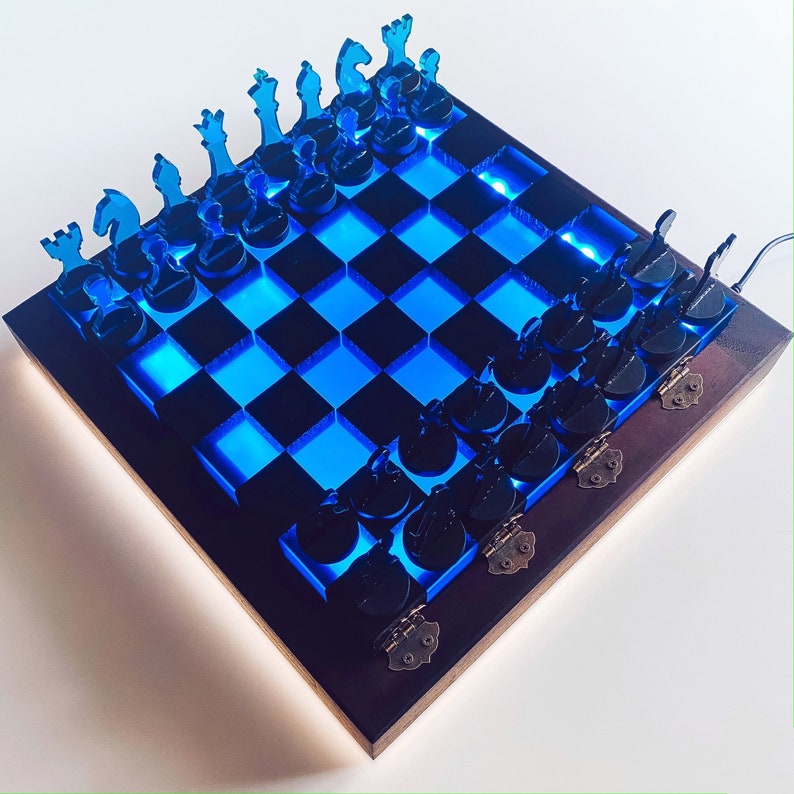 Chess set wood chess chess exclusive chess exclusive gift Etsy