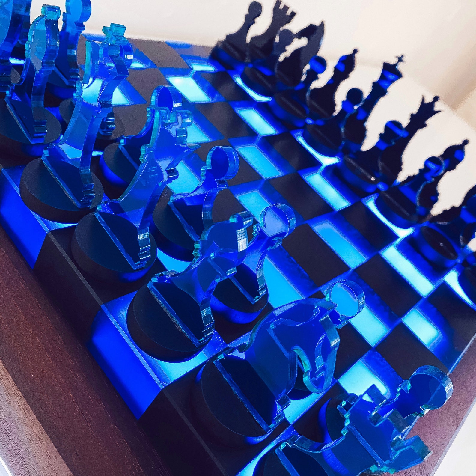 Chess set wood chess chess exclusive chess exclusive gift Etsy