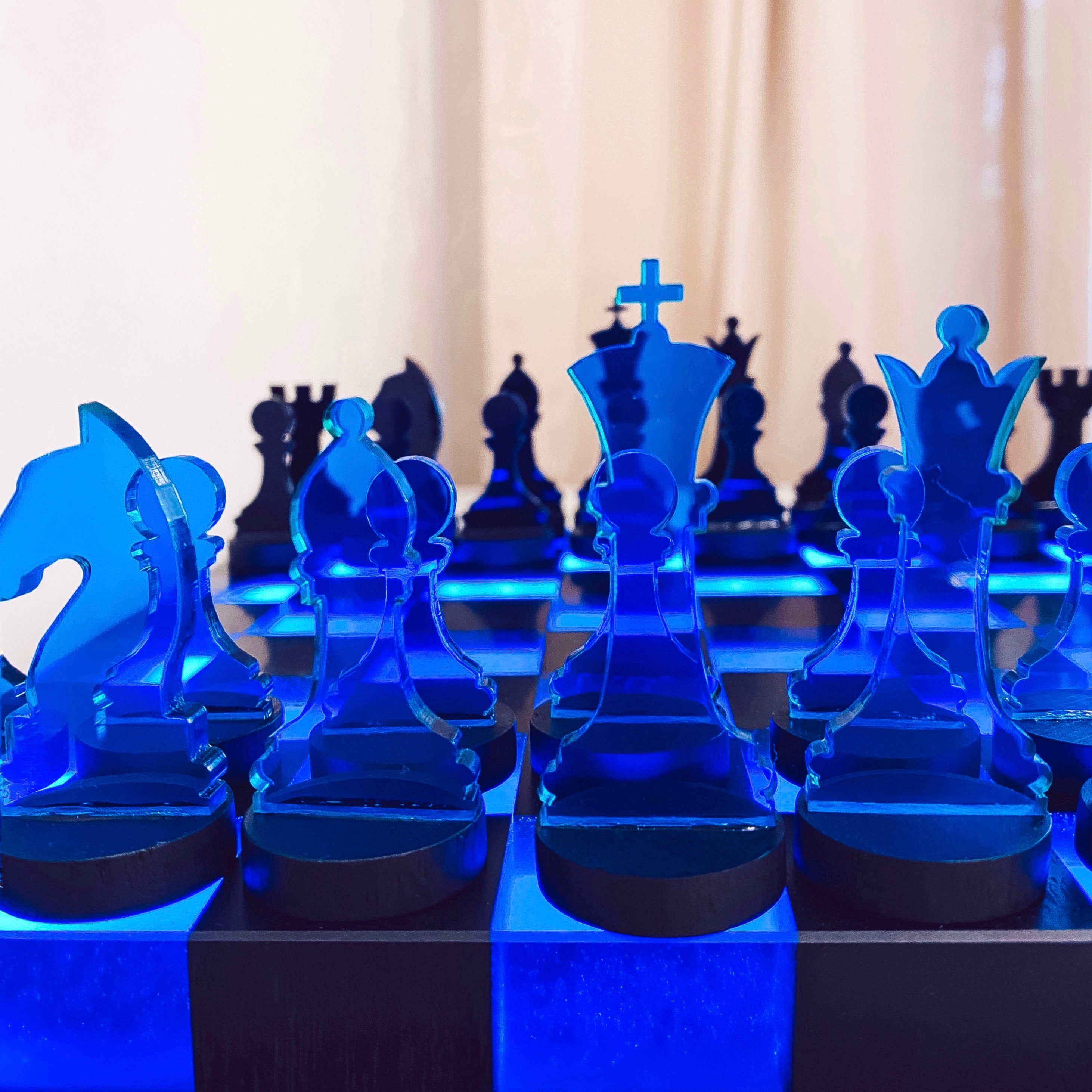 Chess set wood chess chess exclusive chess exclusive gift Etsy