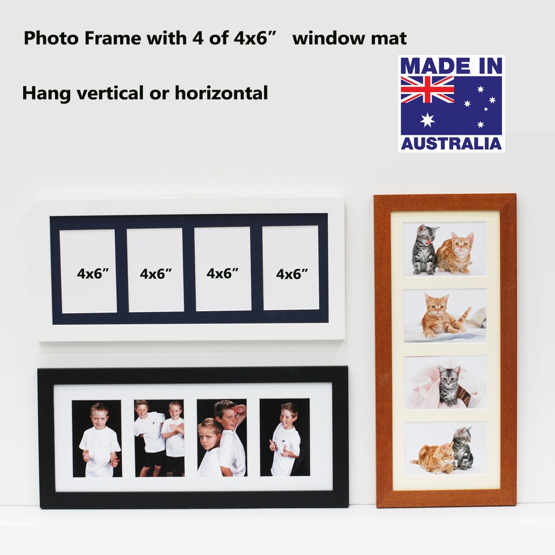4 in 1 Photo Frame 4x6 Windows Etsy