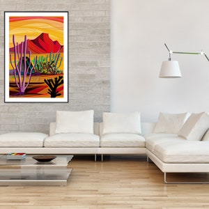 Desert Cactus - Gallery Frame