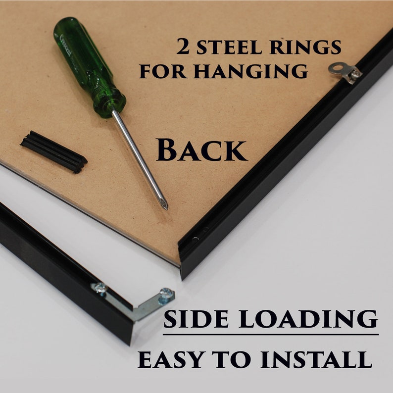 Aluminium Poster Frames Extra Large Etsy Australia