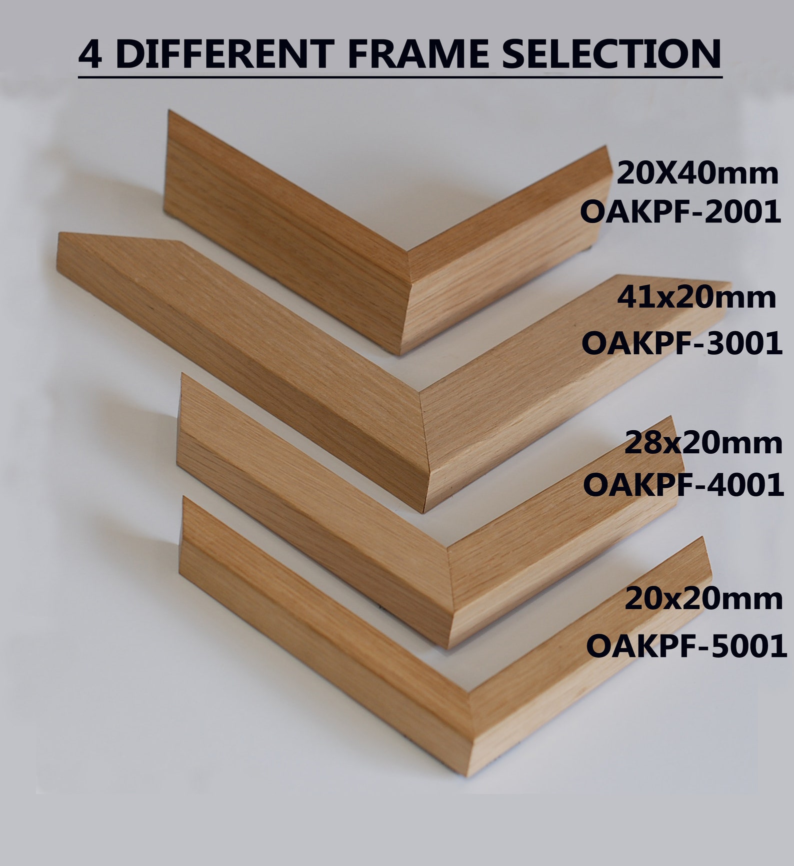 Extra Large Oak Photo Frames A0 A1 A2 16x16 Etsy