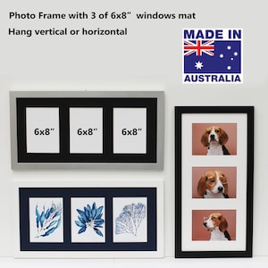 3-in-1 Photo Frame - 6x8" Windows
